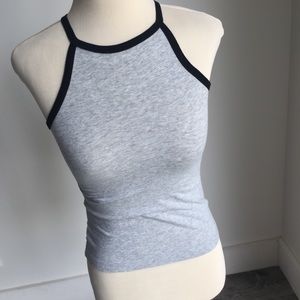 H&M basic grey tank